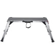 VEVOR Folding Work Platform, 660 lbs Load Capacity, Aluminum Drywall Stool Ladder, Heavy Duty Work Bench w/ Non-Slip Feet, Ideal for Washing Vehicles, Cleaning, Painting, Decorating