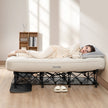 VEVOR Air Mattress with Frame & Built-in Pump 1 Person Inflatable Mattress 300lb