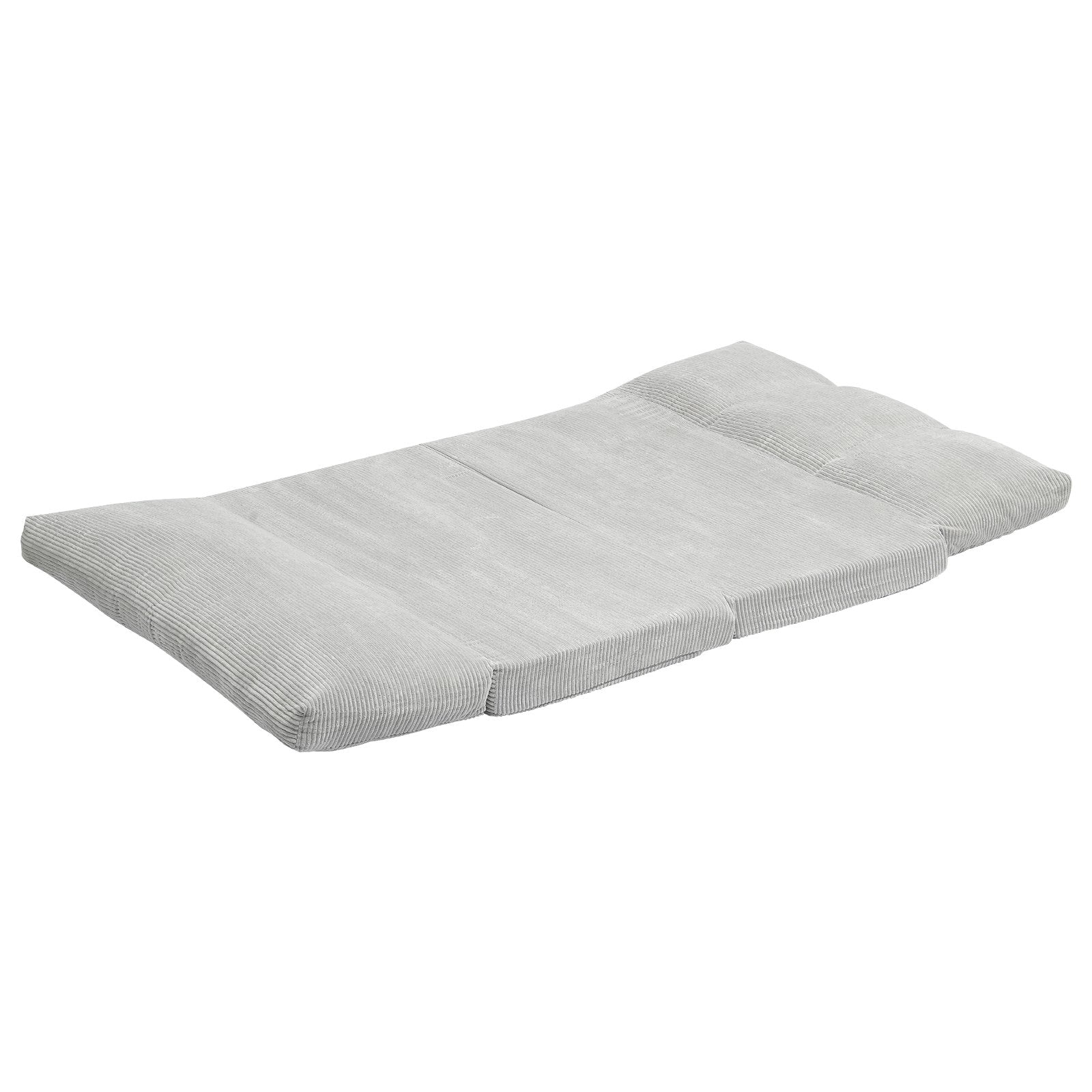 VEVOR Folding Sofa Bed Foldable Couch Bed with Washable Cover Dark Grey (Full)