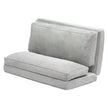 VEVOR Folding Sofa Bed Foldable Couch Bed with Washable Cover Dark Grey (Full)