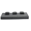 VEVOR Folding Sofa Bed 3-in-1 Foldable Couch Bed with 3 Pillows Dark Grey Twin