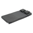 VEVOR Folding Sofa Bed 3-in-1 Foldable Couch Bed with 2 Pillows Dark Grey Twin