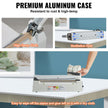 VEVOR Impulse Sealer 12 inch, Manual Heat Sealing Machine with Adjustable Heating Mode, Aluminum Shrink Wrap Bag Sealers for Plastic Mylar PE PP Bags, Portable Poly Bag Sealer with Extra Replace Kit