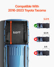 VEVOR Tri-Fold Truck Bed Tonneau Cover, Compatible with 2016-2023 Toyota Tacoma, 5' (60.5