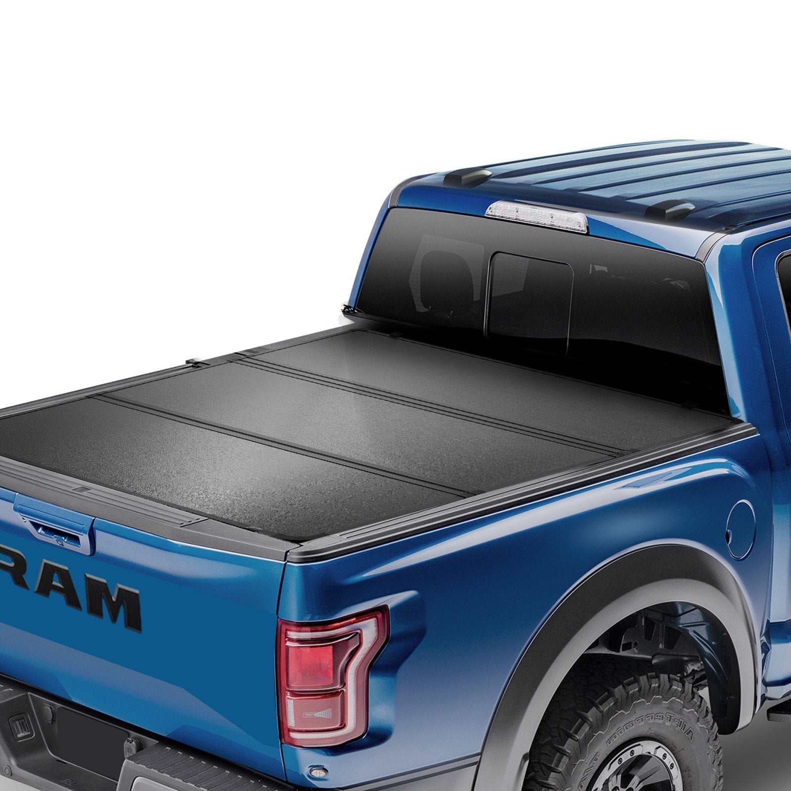 VEVOR Tri-Fold Truck Bed Tonneau Cover, Compatible with 2015-2024 Ford F-150, 6.5' (79