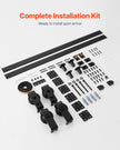 VEVOR Bi-Folding Sliding Barn Door Hardware Track Kit 52