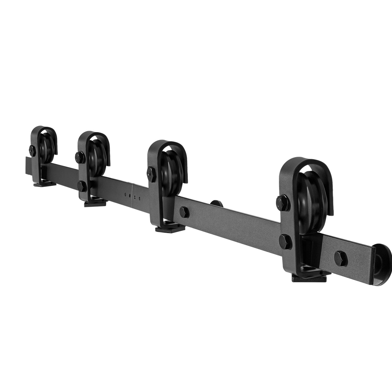 VEVOR Bi-Folding Sliding Barn Door Hardware Track Kit 52