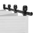 VEVOR Bi-Folding Sliding Barn Door Hardware Track Kit 52