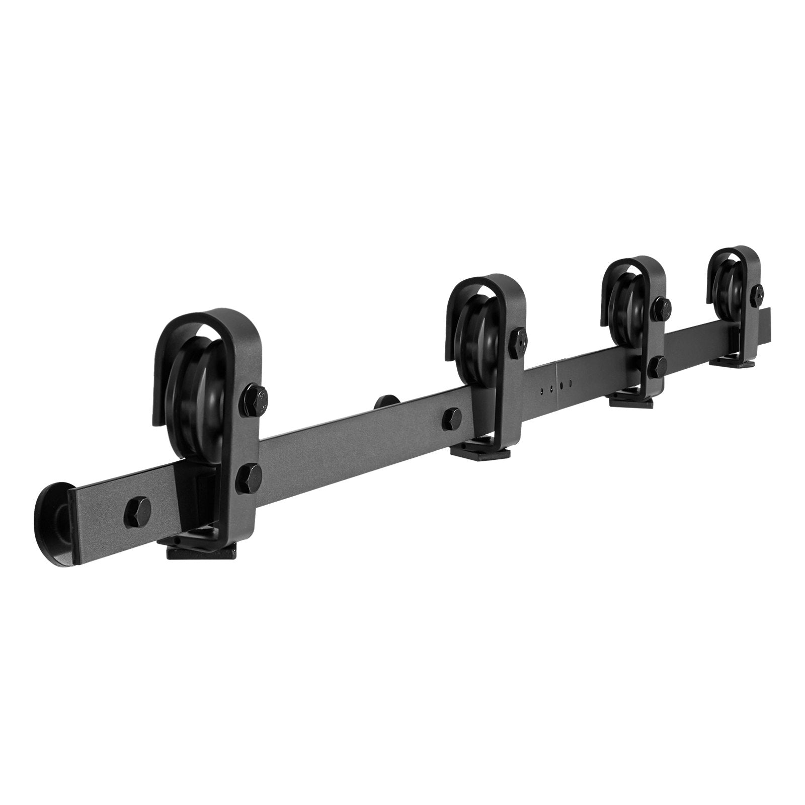 VEVOR Bi-Folding Sliding Barn Door Hardware Track Kit 52