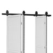VEVOR Bi-Folding Sliding Barn Door Hardware Track Kit 52