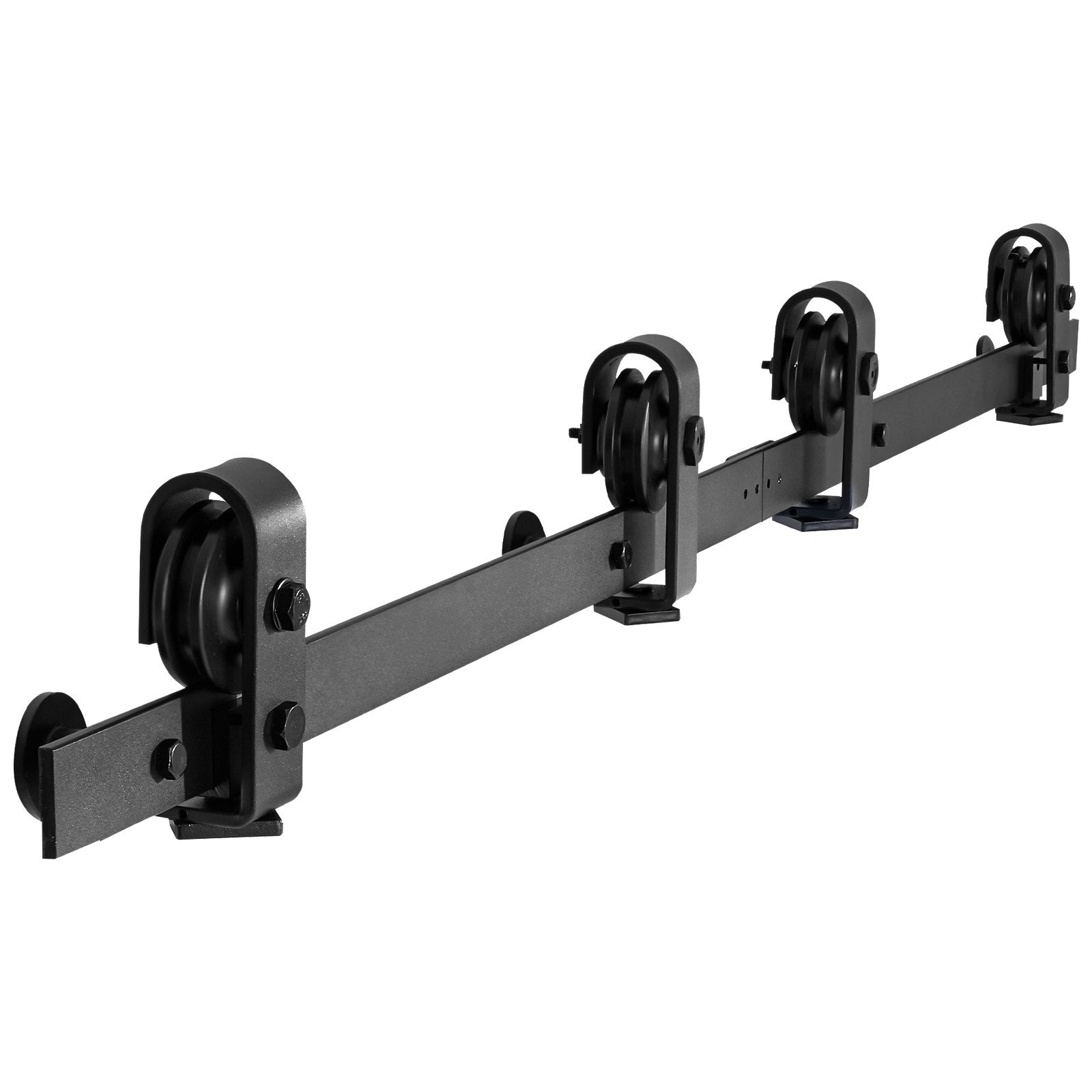 VEVOR Bi-Folding Sliding Barn Door Hardware Track Kit 60