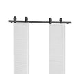 VEVOR Bi-Folding Sliding Barn Door Hardware Track Kit 60