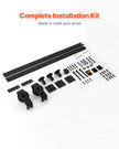 VEVOR Bi-Folding Sliding Barn Door Hardware Track Kit 52