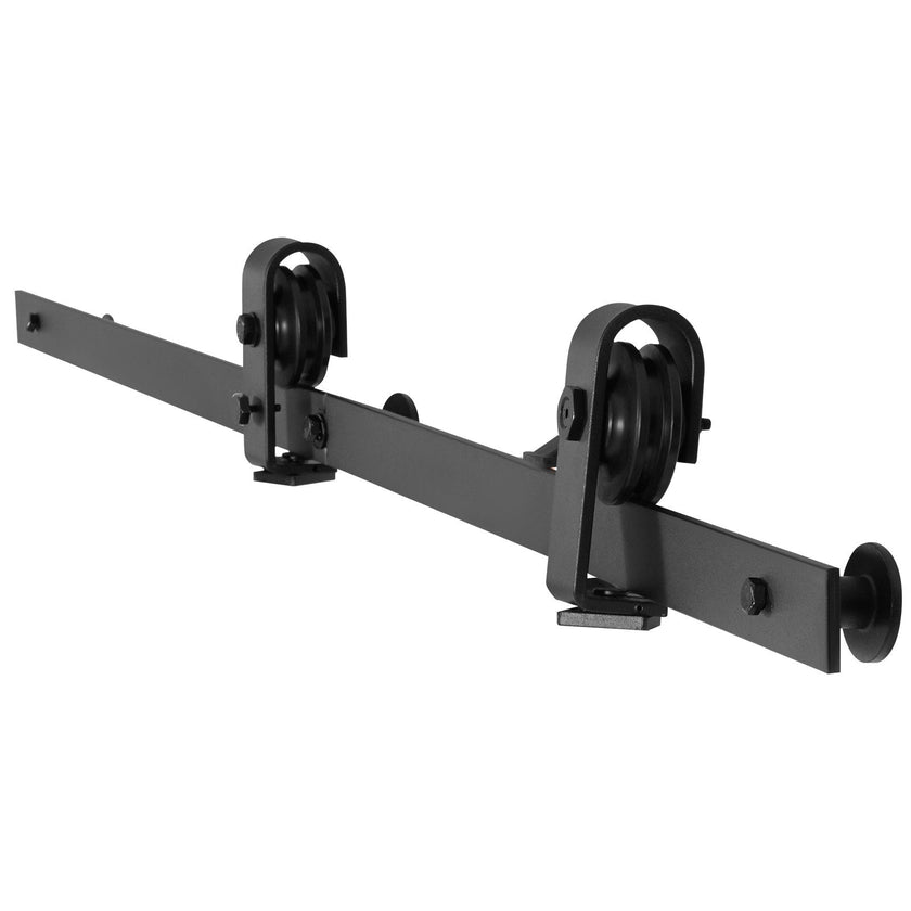 VEVOR Bi-Folding Sliding Barn Door Hardware Track Kit 52