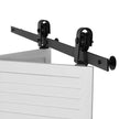 VEVOR Bi-Folding Sliding Barn Door Hardware Track Kit 52