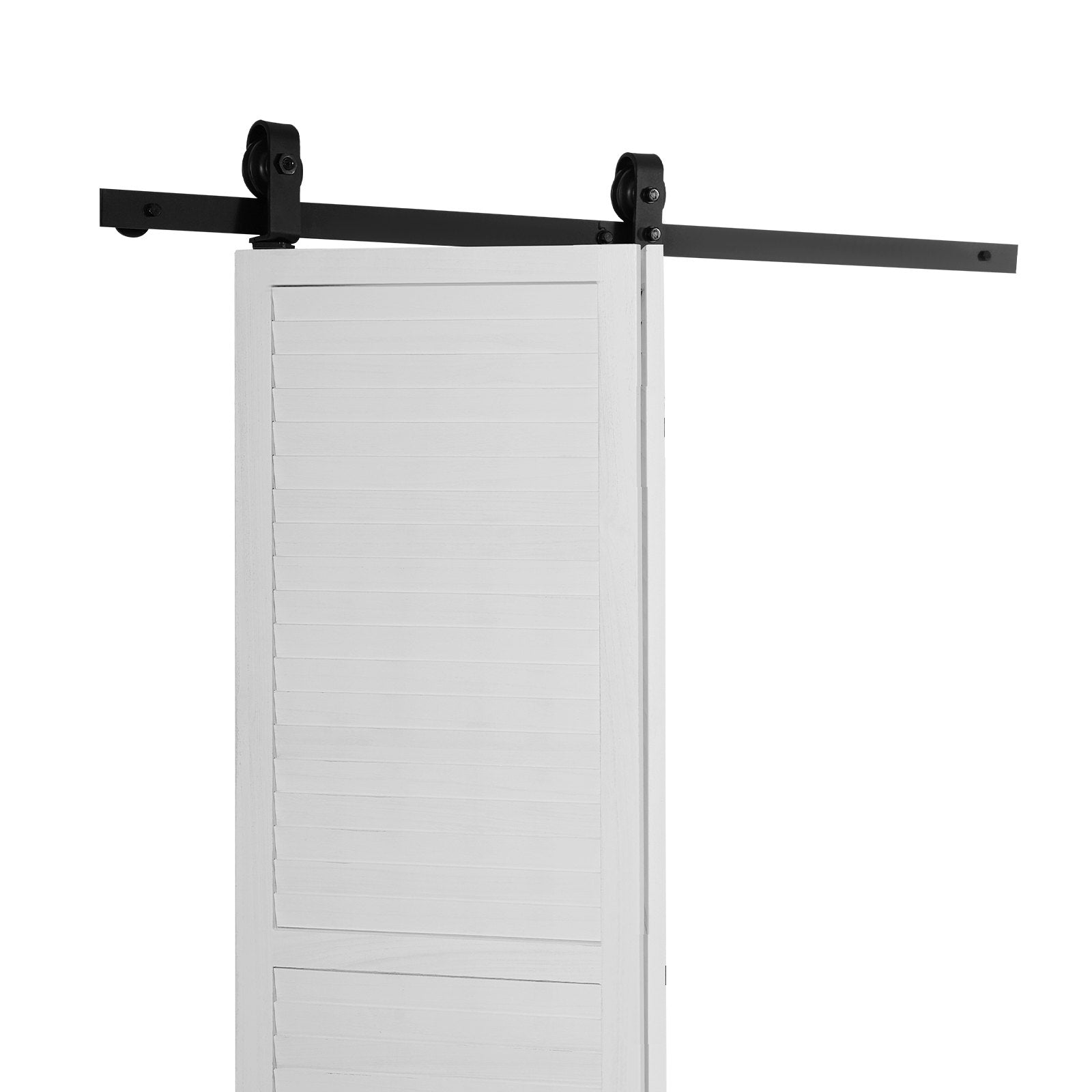 VEVOR Bi-Folding Sliding Barn Door Hardware Track Kit 52