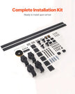 VEVOR Bi-Folding Sliding Barn Door Hardware Track Kit 76