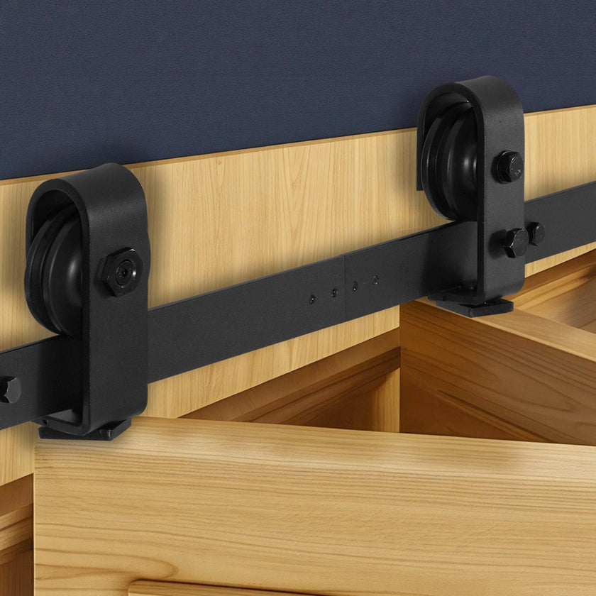 VEVOR Bi-Folding Sliding Barn Door Hardware Track Kit 40