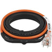 VEVOR Self-Regulating Pipe Heating Cable, 18-feet 5W/ft Heat Tape for Pipes Freeze Protection, Protects PVC Hose, Metal and Plastic Pipe from Freezing, 120V