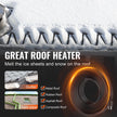 VEVOR Self-Regulating Pipe Heating Cable 100FT 5W/FT Heat Tape for Pipes Roof