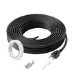 VEVOR Self-Regulating Pipe Heating Cable 30FT 5W/FT Heat Tape for Pipes Roof
