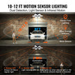 VEVOR LED Garage Light 15000LM 2 Packs Deformable Bright Shop Ceiling Light