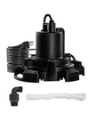 VEVOR Automatic Pool Cover Pump Submersible Swimming 1/2 HP 1600 GPH 25 ft Cord