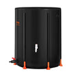 VEVOR Collapsible Rain Barrel 53 Gal Rain Catcher with Spigots and Overflow Kit