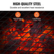 VEVOR Folding Campfire Grill, Heavy Duty Steel Mesh Grate, 18