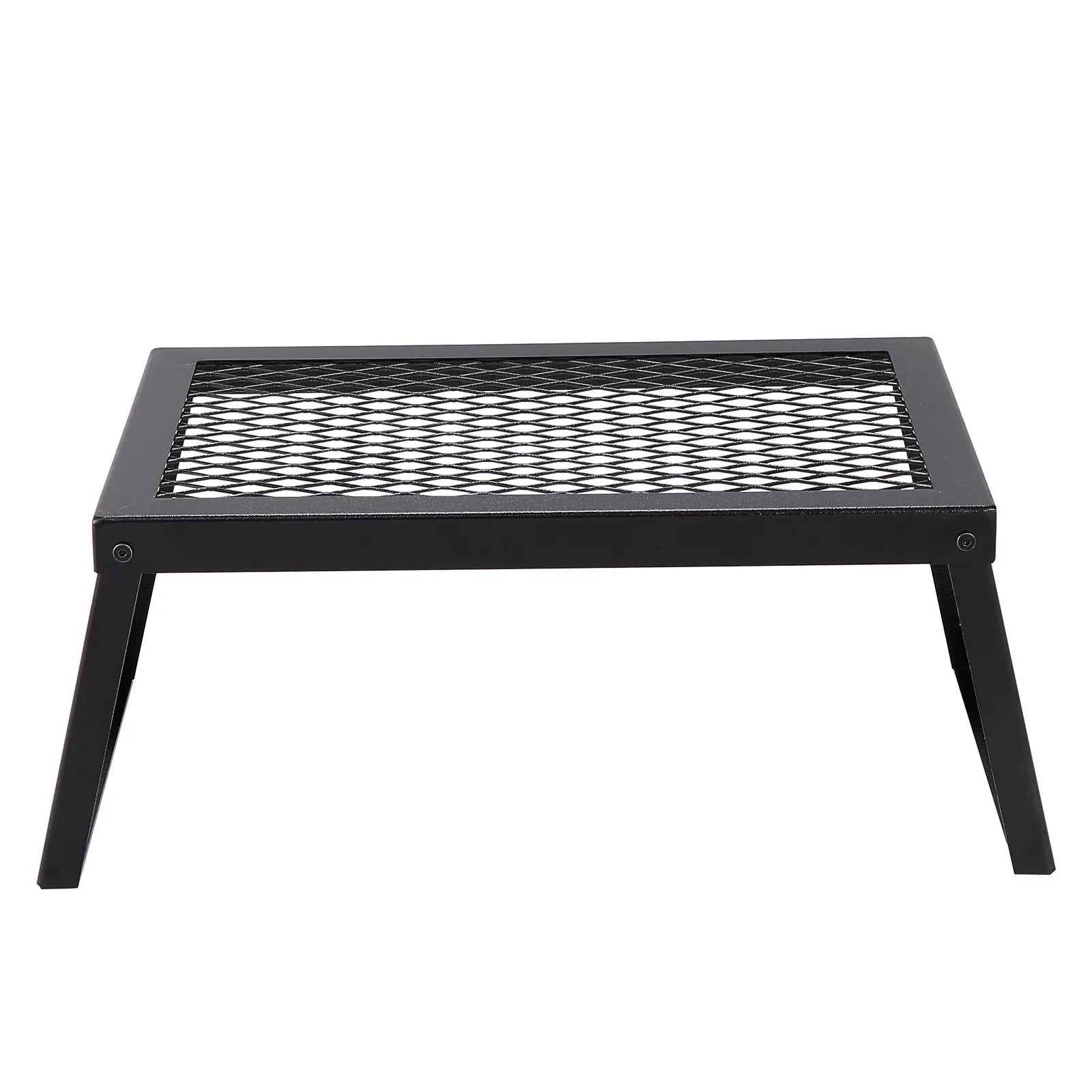 VEVOR Folding Campfire Grill, Heavy Duty Steel Mesh Grate, 18