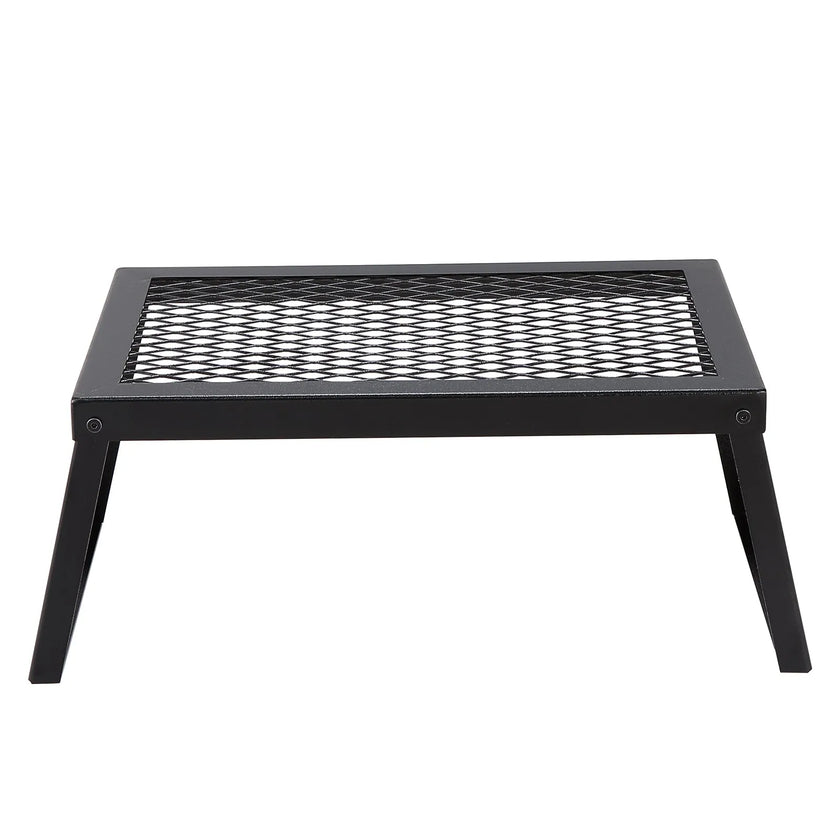 VEVOR Folding Campfire Grill, Heavy Duty Steel Mesh Grate, 18