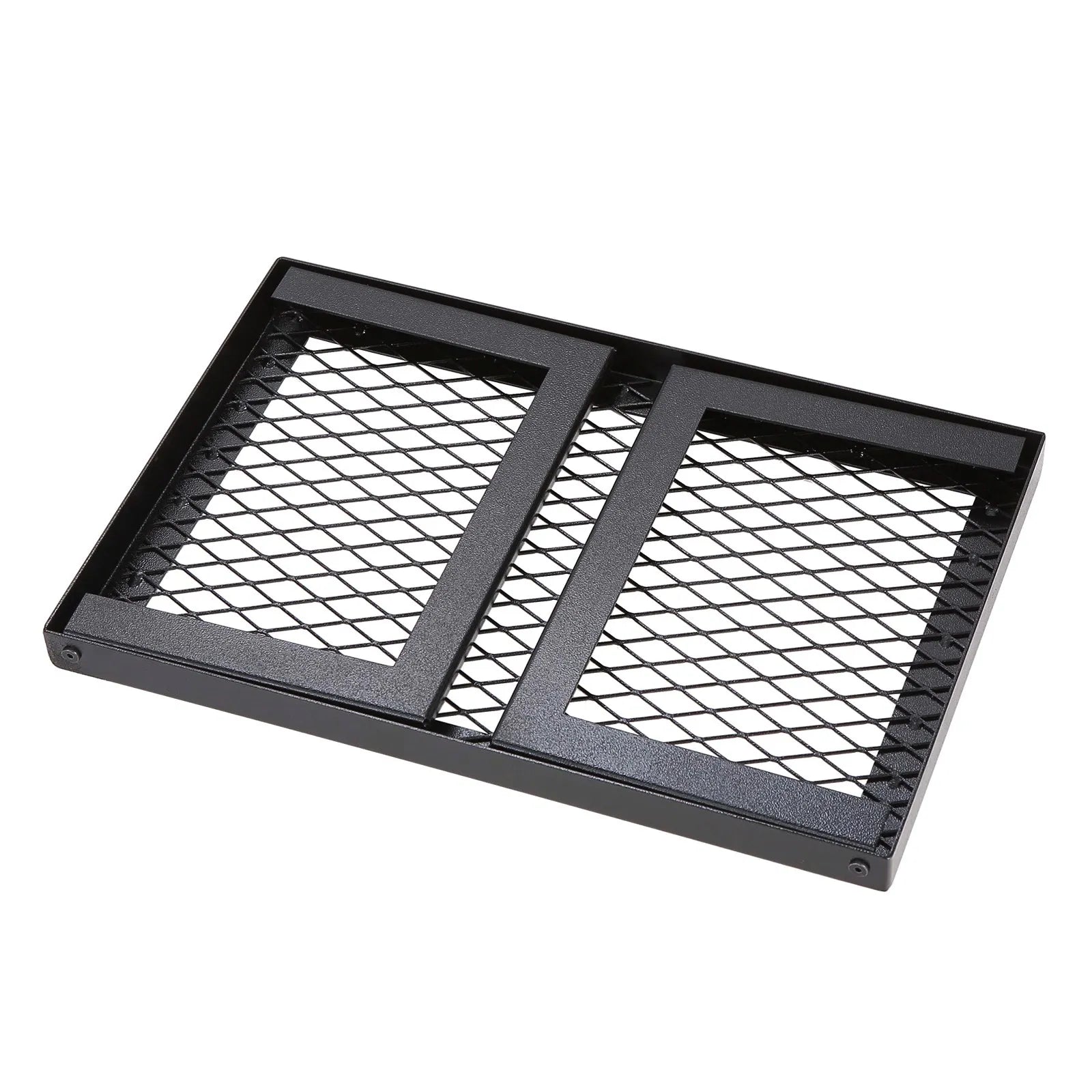 VEVOR Folding Campfire Grill, Heavy Duty Steel Mesh Grate, 18