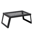 VEVOR Folding Campfire Grill, Heavy Duty Steel Mesh Grate, 18