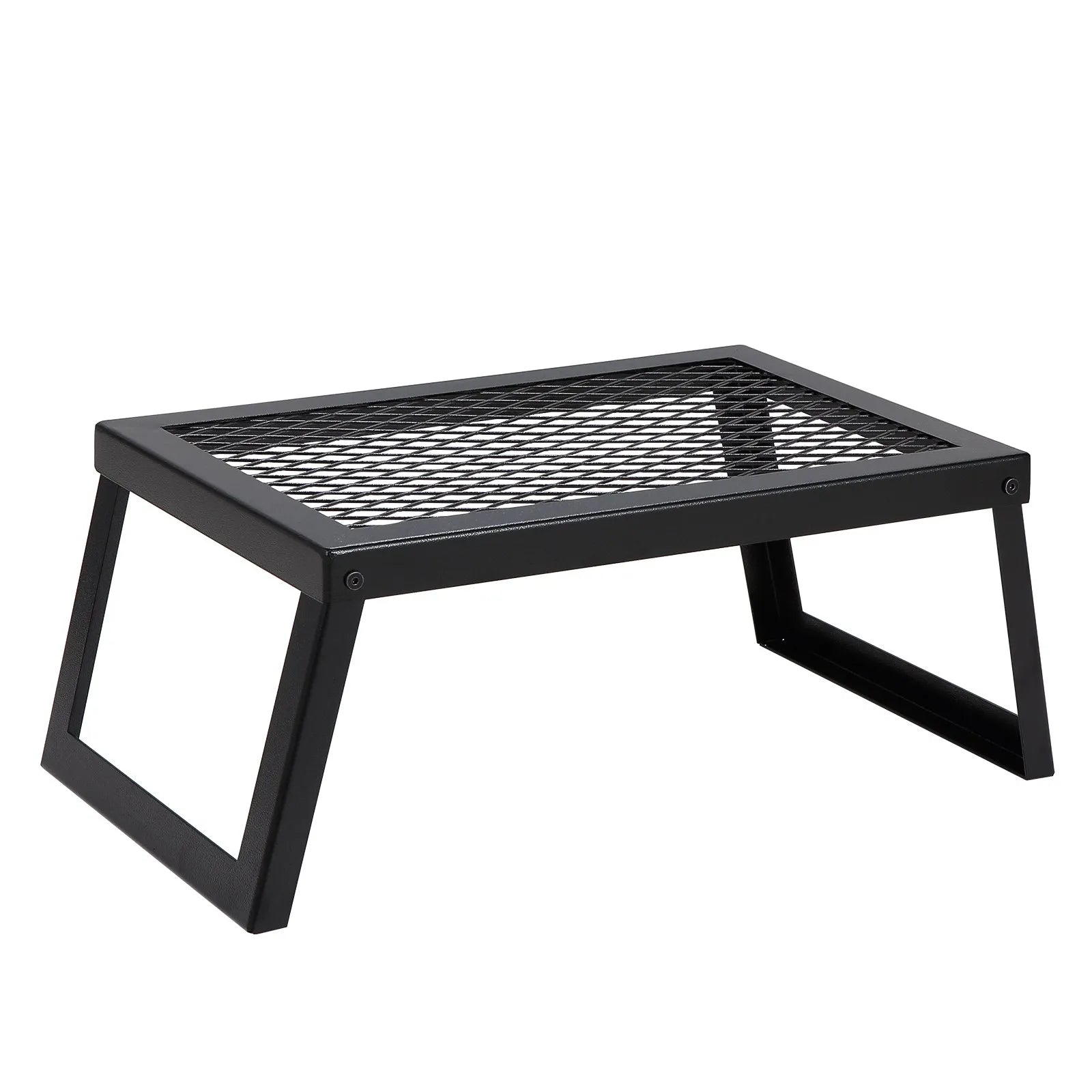 VEVOR Folding Campfire Grill, Heavy Duty Steel Mesh Grate, 18