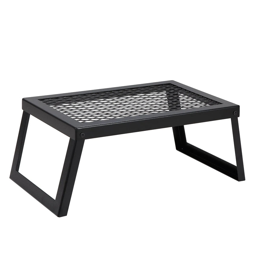 VEVOR Folding Campfire Grill, Heavy Duty Steel Mesh Grate, 18