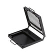 VEVOR Folding Campfire Grill, Heavy Duty Steel Mesh Grate, 22.4