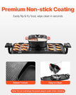 VEVOR Hot Pot with Grill 2300W 2-in-1 Electric Smokeless BBQ with Removable Pot