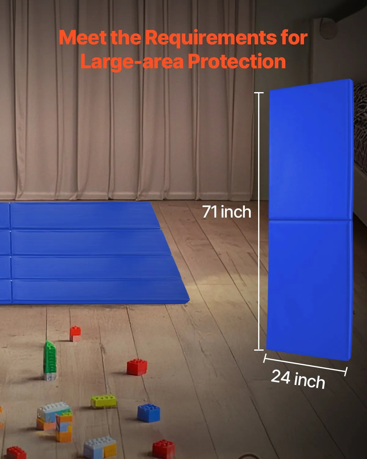VEVOR Gym Wall Padding Waterproof Wall Basketball Mat 2