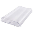 VEVOR PVC Table Protector 16x32 Inch Clear Plastic Desk Protector 1.5mm Thick