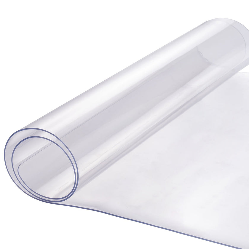 VEVOR PVC Table Protector 16x32 Inch Clear Plastic Desk Protector 1.5mm Thick
