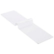 VEVOR PVC Table Protector 24x96 Inch Clear Plastic Desk Protector 1.5mm Thick
