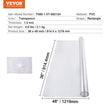 VEVOR PVC Table Protector 36x48 Inch Clear Plastic Desk Protector 1.5mm Thick