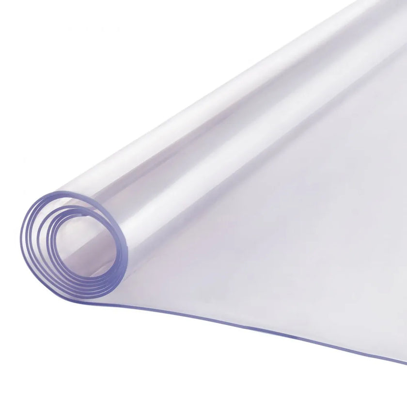 VEVOR PVC Table Protector 40x80 Inch Clear Plastic Desk Protector 2.0mm Thick