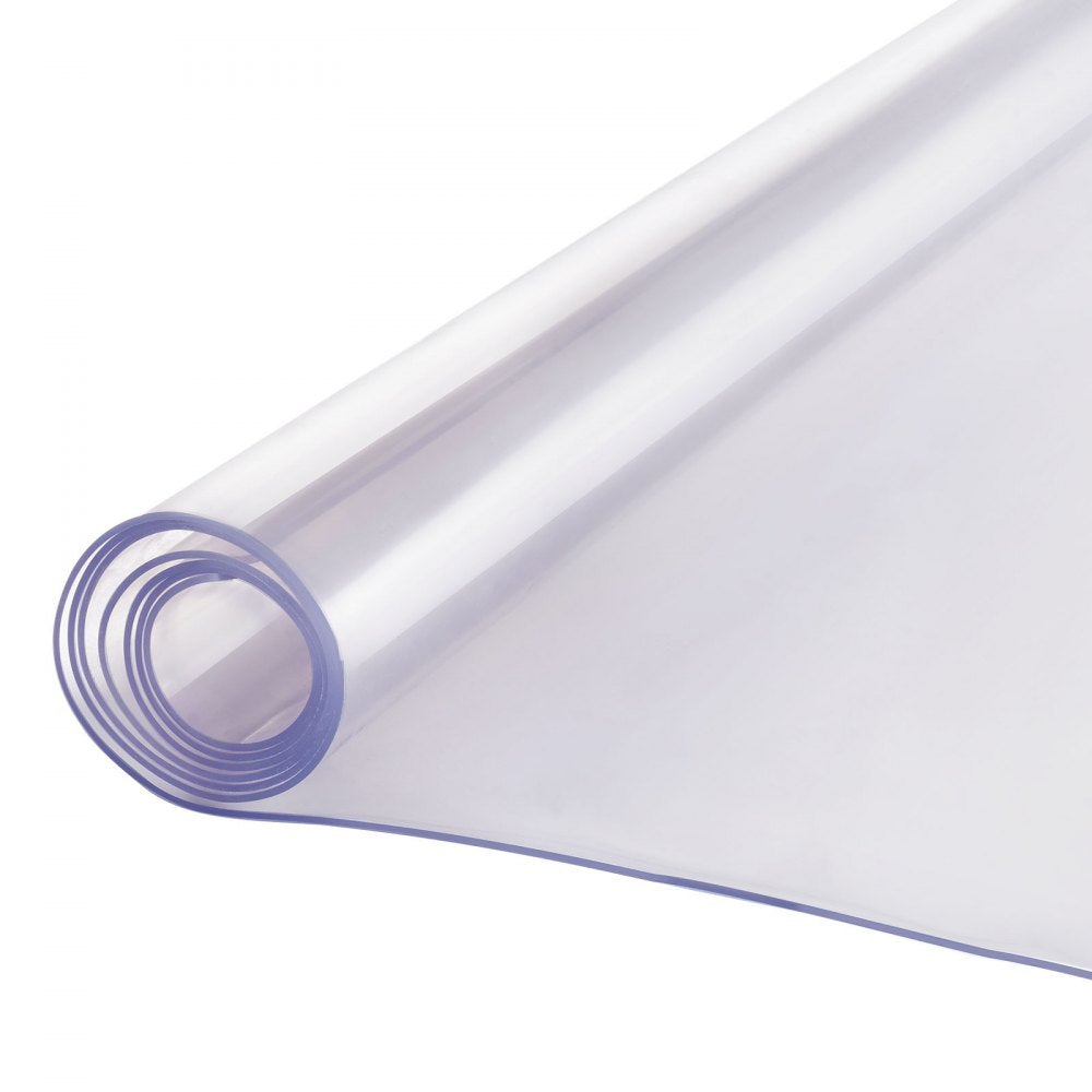 VEVOR PVC Table Protector 42x60 Inch Clear Plastic Desk Protector 2.0mm Thick