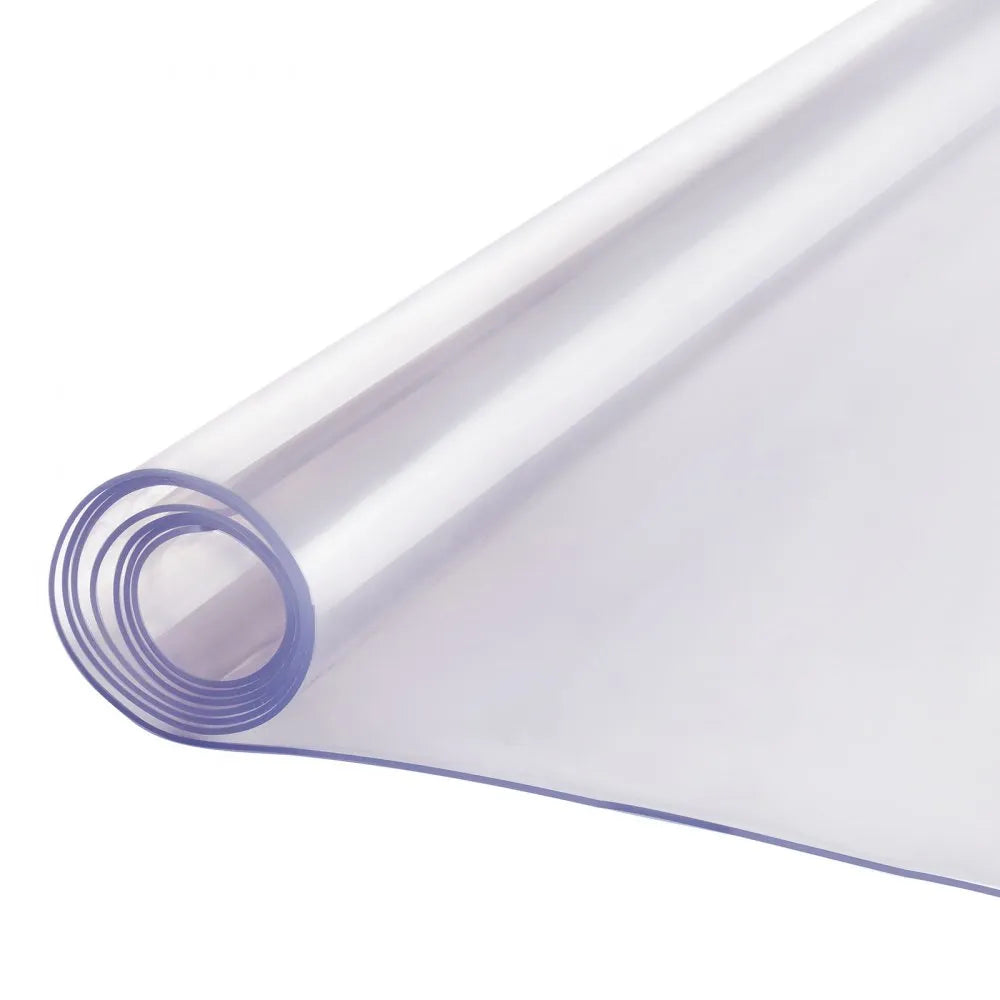 VEVOR PVC Table Protector 42x72 Inch Clear Plastic Desk Protector 2.0mm Thick