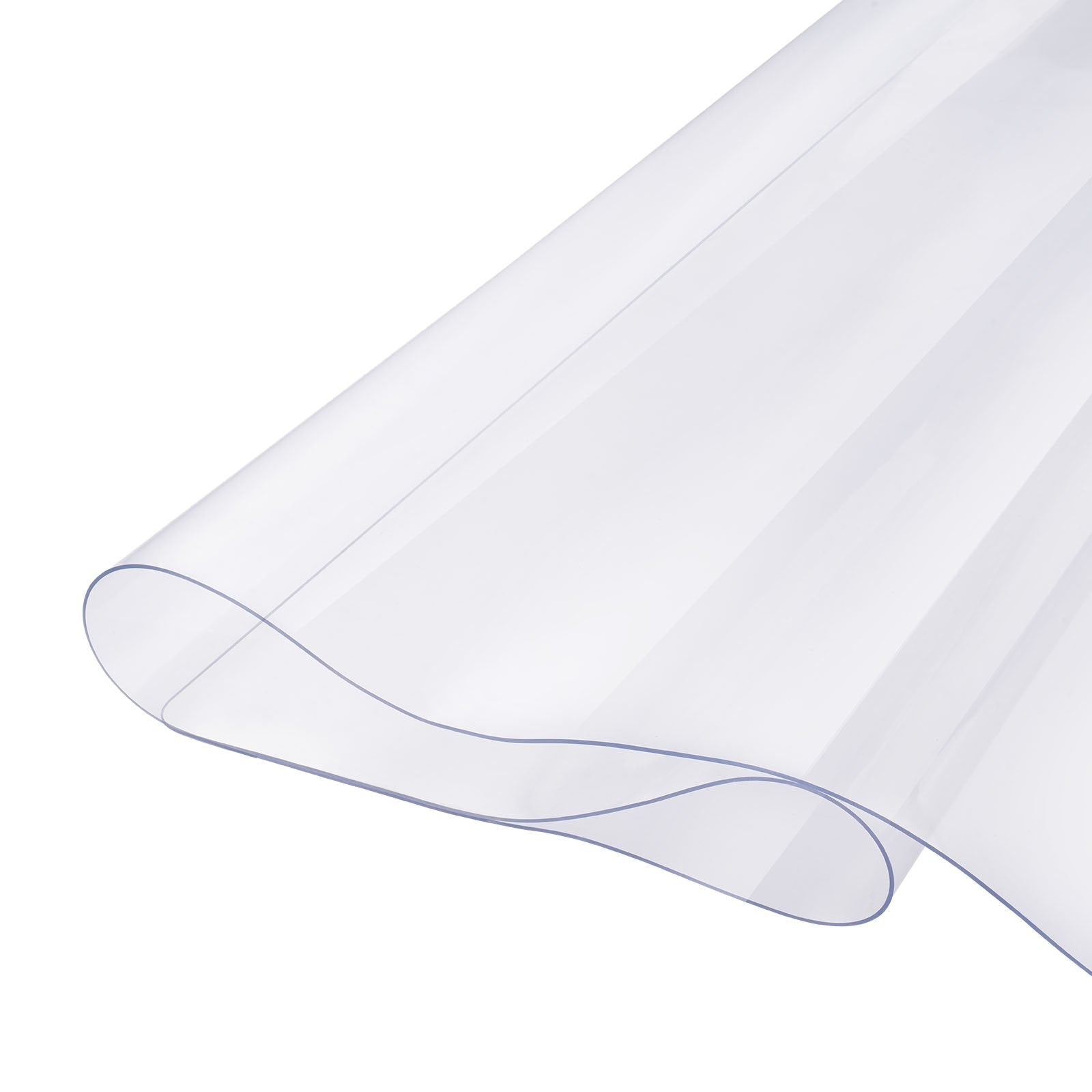 VEVOR PVC Table Protector 48x48 Inch Clear Plastic Desk Protector 1.5mm Thick