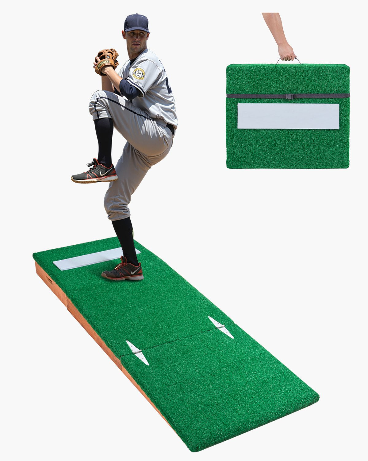 VEVOR 85 in Pitching Mound Portable Pitcher Mound Baseball Softball Training