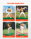 VEVOR 90 in Pitching Mound Portable Pitcher Mound Baseball Softball Training