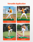 VEVOR 77 in Pitching Mound Portable Pitcher Mound Baseball Softball Training