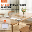 VEVOR Clear Table Cover Protector, 24